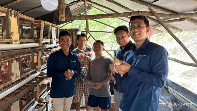 Didukung Bukit Asam, Usaha Ternak Puyuh Ciptakan Lapangan Kerja Baru di Desa Seleman