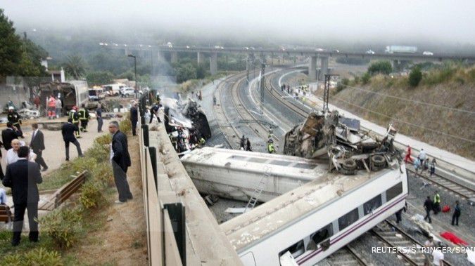 Tragedi kereta api, Spanyol berkabung tiga hari