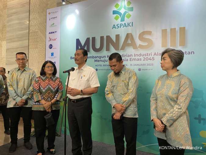 Buka Munas Aspaki, Luhut Tegaskan Sektor Kesehatan Harus Dukung Produk Lokal