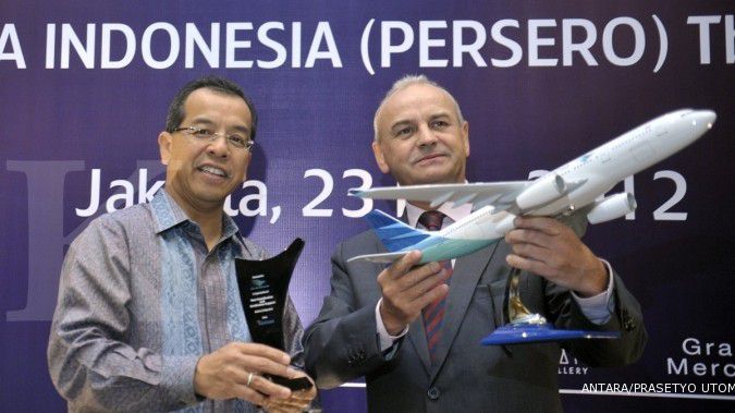 Terbitkan obligasi, GIAA tunggu kinerja akhir 2012