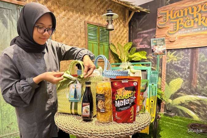 Rumah BUMN SIG di Rembang Bukukan Kenaikan 30% Penjualan Hampers Ramadan