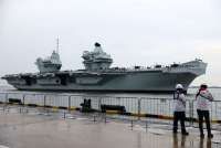 Kapal Induk Inggris Sandar di Marina Bay Cruise Centre, Misi 8 Bulan di Indo-Pasifik