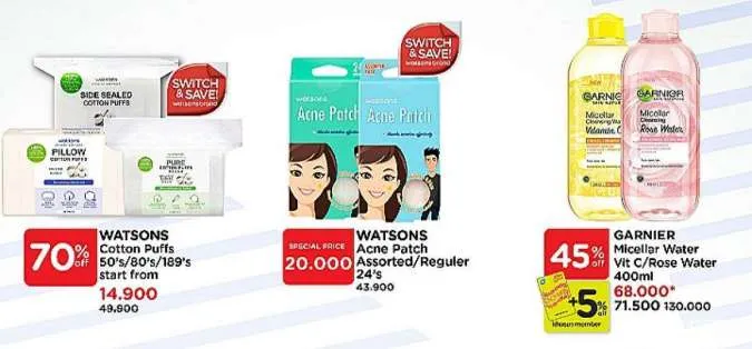Promo Watsons Periode 6-9 Oktober 2022