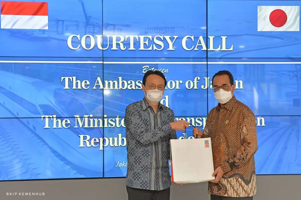 Bertemu duta besar Jepang, Menhub bahas peluang kerja sama sektor transportasi