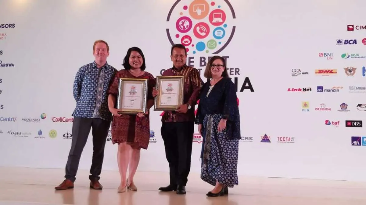 BNI Contact Center Raih 2 Medali Emas