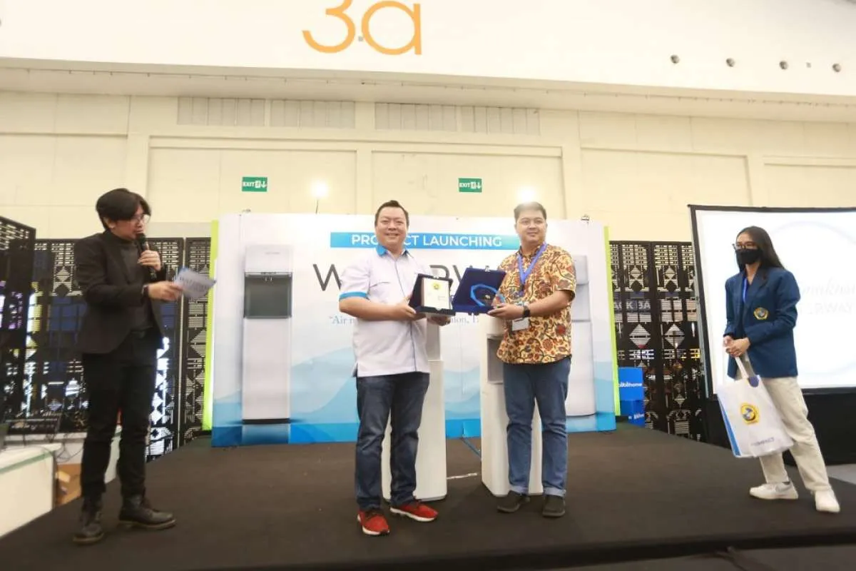 Waterway Diluncurkan di Pameran HOMEDEC, Layaknya Punya Pabrik Air Sehat Sendiri