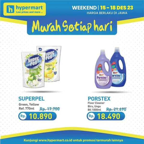 Promo JSM Hypermart Hyper Diskon Weekend Periode 15-18 Desember 2023