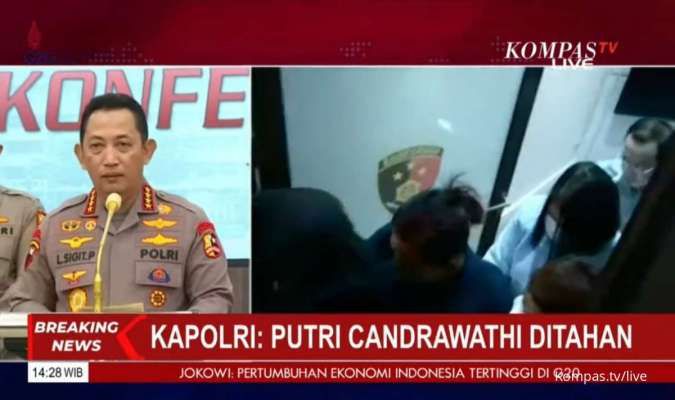 Kapolri memaparkan perkembangan kasus pembunuhan Brigadir J.