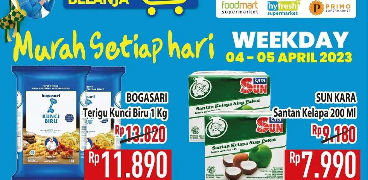 Katalog Promo Hypermart hingga 5 April 2023, Promo Murah Setiap Hari untuk Anda