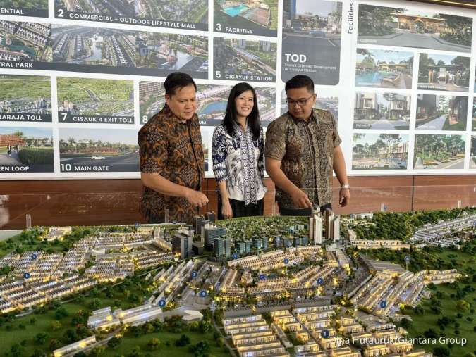 Giantara Serpong City 109 Hektare di Cisauk Akan Disulap Jadi Kawasan Berbasis TOD