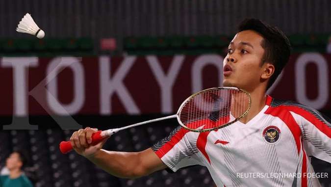 Jadwal atlet Indonesia di Olimpiade Tokyo 2020, ada badminton oleh wakil tunggal putra Anthony Sinisuka Ginting