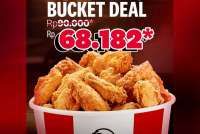  Promo KFC Wing O.R Bucket Deal November 2025, Porsinya Gede Cuma Rp 60.000-an