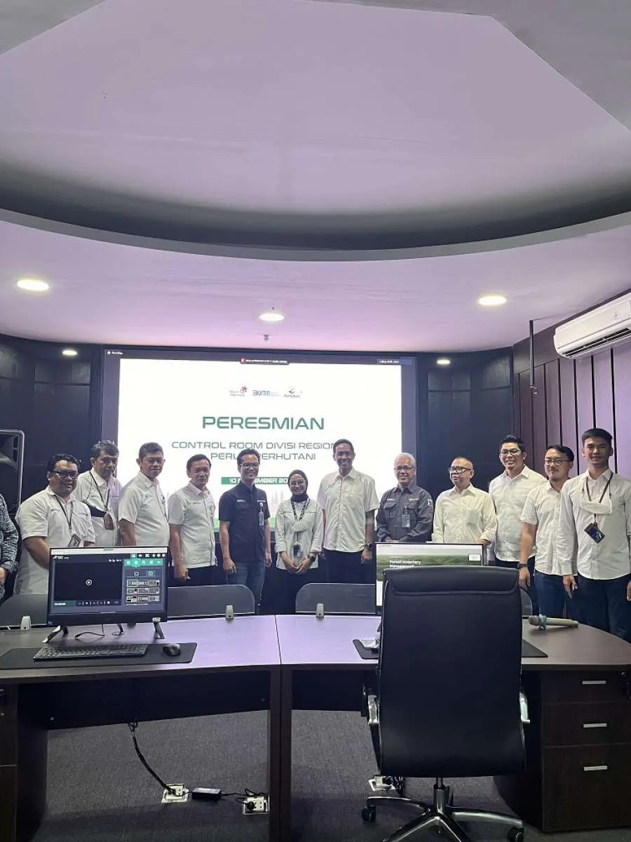 Menjawab Tantangan Digitalisasi, Perhutani Luncurkan Control Room Divisi Regional 