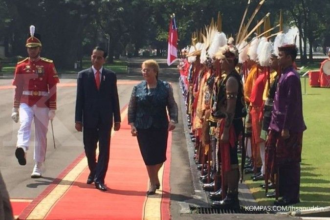 Presiden Chili sudah tiba di Istana pagi ini 