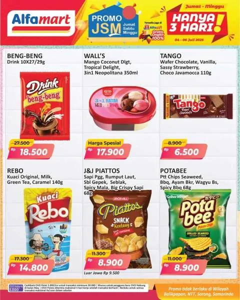 Promo JSM Alfamart Periode 4-6 Juli 2025