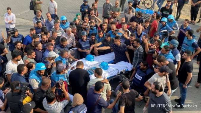 Brutal! Enam Jurnalis Palestina Tewas saat Israel Membom Gaza Membabibuta