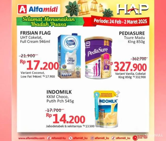 Promo Alfamidi Hemat Satu Pekan Periode 24 Februari-2 Maret 2025