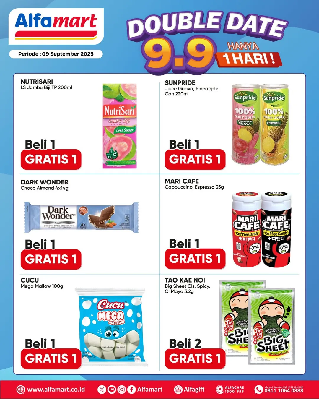 Promo 9.9 Alfamart Periode 9 September 2025