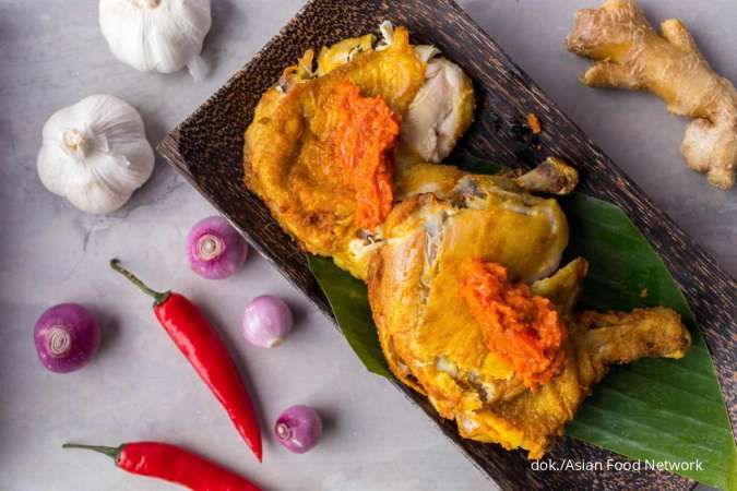 Resep Ayam Penyet Sambal Merah yang Bikin Selera Makan Meningkat