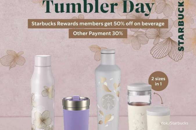 Promo Starbucks 31 Maret 2022, Beli 1 Gratis 1 Treat a Friend dan Diskon Tumbler Day