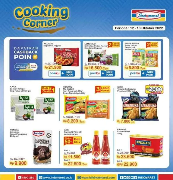 Promo Indomaret Super Hemat Periode 12-18 Oktober 2022