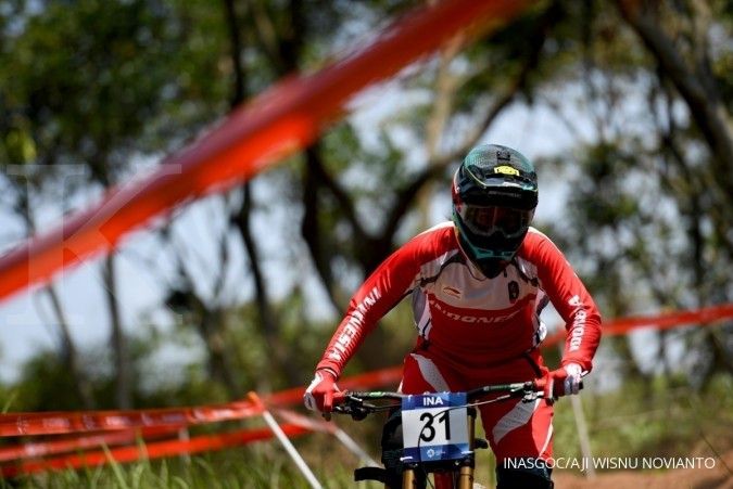 Balap sepeda gunung sumbang dua medali emas Asian Games