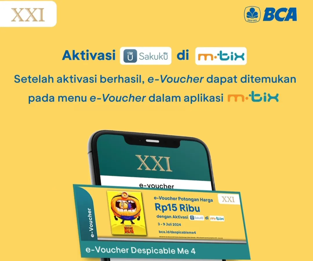 Despicable Me 4 di BCA dan Cinema XXI