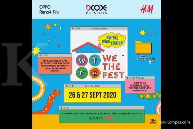 We The Fest 2020 bakal gelar virtual akhir September 2020 