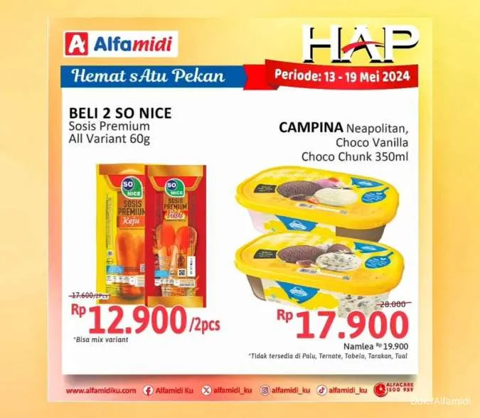 Promo Alfamidi Hemat Satu Pekan Periode 13-19 Mei 2024