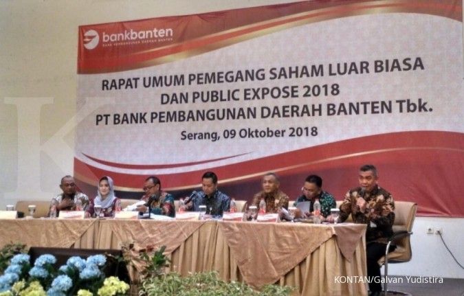 Jika BRI masuk lewat rights issue Bank Banten, kepemilikan sahamnya maksimal 25%