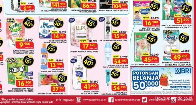 Promo Superindo Terbaru 18-21 Desember 2023