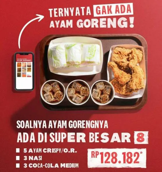 Promo KFC terbaru 2022 Paket Super Besar 8 