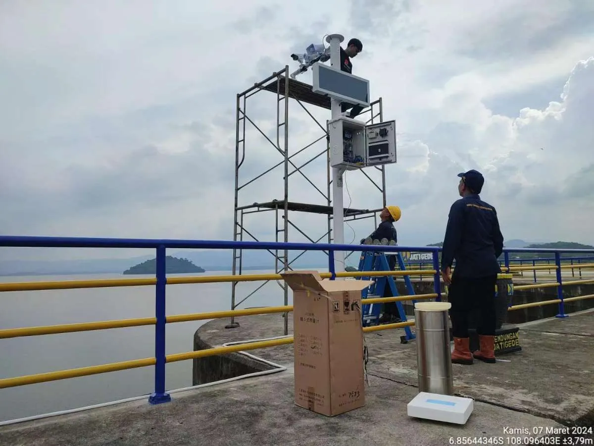 Kolaborasi dengan PUPR, NHRI Kembangkan Teknologi Manajemen Keamanan Jatigede