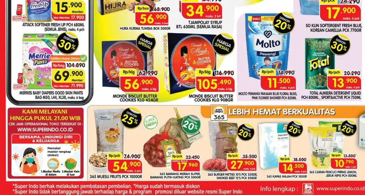 Promo Superindo Terbaru di Bulan Maret 2022, Nikmati Diskon Besar Selama 4 Hari!