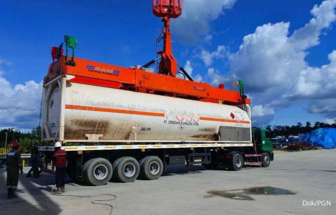 PGN Salurkan LNG ke Pelanggan Smelter di Sulawesi Tenggara