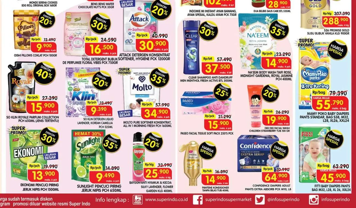 Promo Superindo Kamis 25 April 2024, Diskon Besar Sampai 45% Akan Berakhir Hari Ini