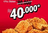 Daftar Promo KFC Tiap Rabu, Midweek Crunch Paket 4 Ayam Goreng Cuma Rp 40.000