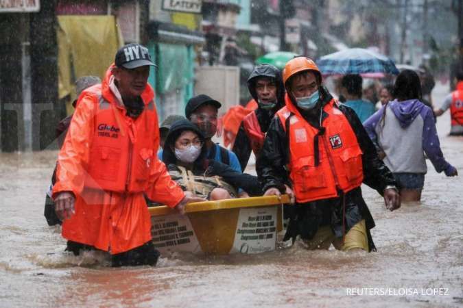 Topan Vamco mengamuk, Filipina berjuang untuk menyelamatkan ribuan orang