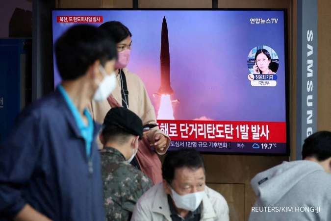 Seoul: Korea Utara Luncurkan Rudal ke Laut setelah Kirim Pesawat Tempur di Perbatasan