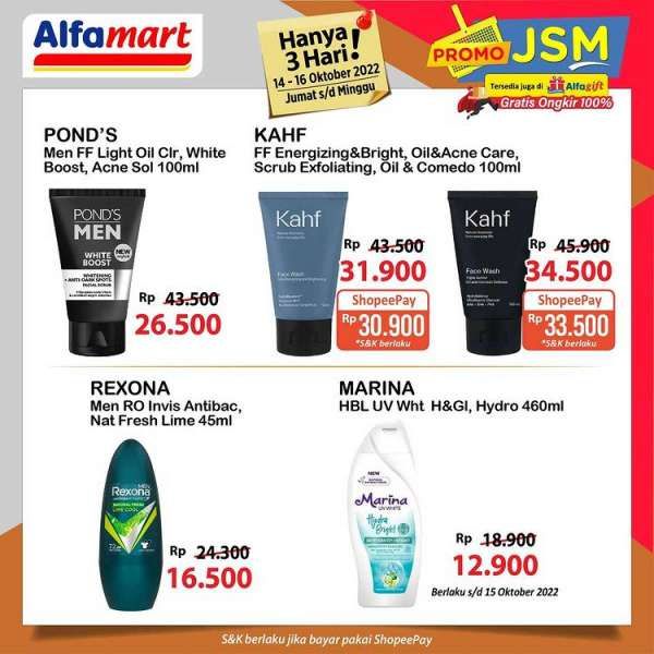 Promo JSM Alfamart 14-16 Oktober 2022