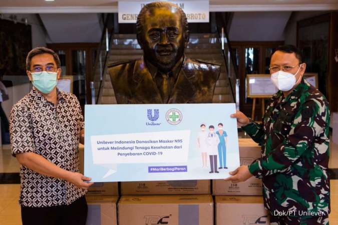Unilever Indonesia Distribusikan 60.000 Masker N95 melalui Persi dan Dinas Kesehatan
