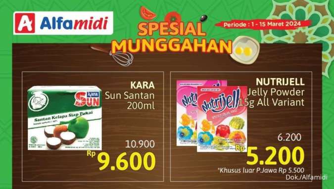 Promo Alfamidi Spesial Munggahan 1-15 Maret 2024, Sirup Marjan Jadi Rp 10.000-an!