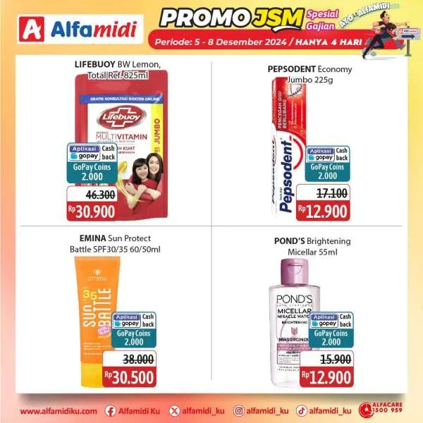 Promo JSM Alfamidi Hanya 4 Hari Periode 5-8 Desember 2024