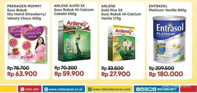 Promo Indomaret Susu Sehat Harga Hemat Periode 1-15 Maret 2022