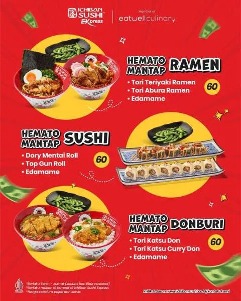 Promo Ichiban Sushi Paket Hemato Mantap September 2025