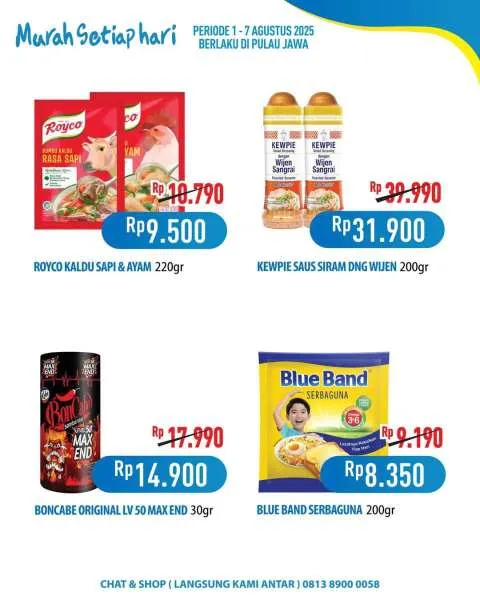 Promo JSM Hypermart Hyper Diskon Weekend Periode 1-4 Agustus 2025