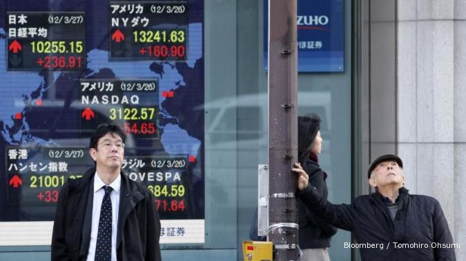 Penrnyatan PM China menggairahkan bursa Jepang
