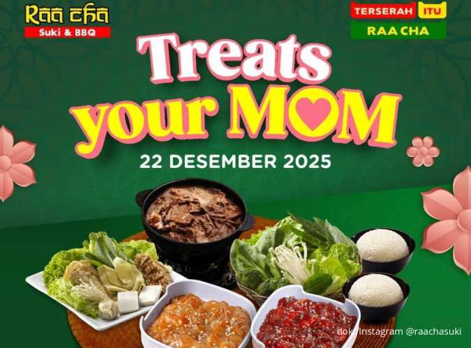 Spesial Hari Ibu 22 Desember, Promo Makan di Raa Cha Gratis Thai Ice Tea