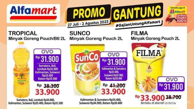 Promo Alfamart Gantung sampai 2 Agustus 2023, Minyak Goreng Harga Spesial Gajian