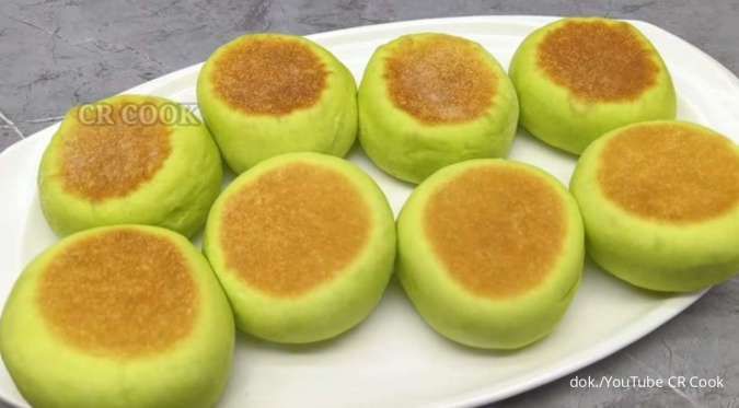 Resep Roti Pandan Isi Keju Lumer yang Empuk dan Gampang, Cuma Pakai Teflon